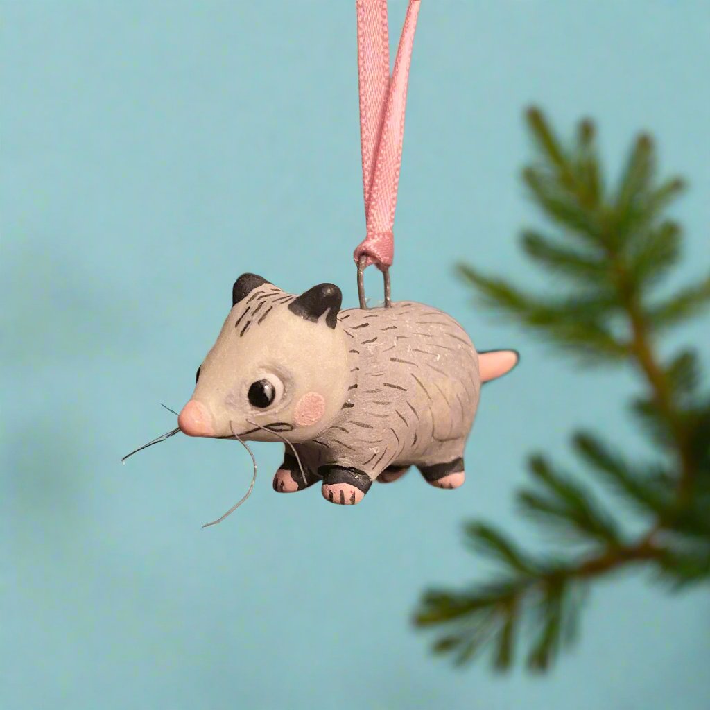 37 Tiny Opossum Ornament