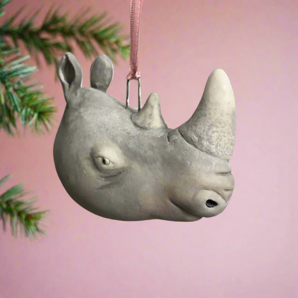 38 Rhinoceros Ornament