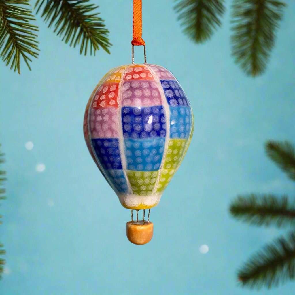 45 Hot Air Balloon Ornament