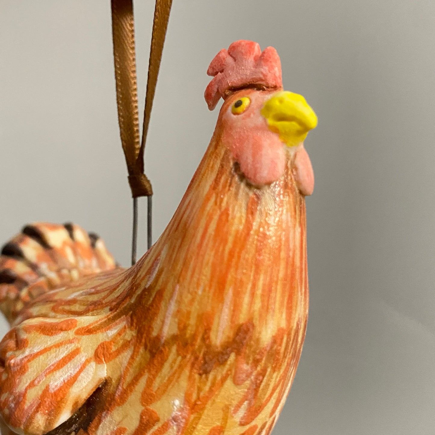 48 Chicken Ornament