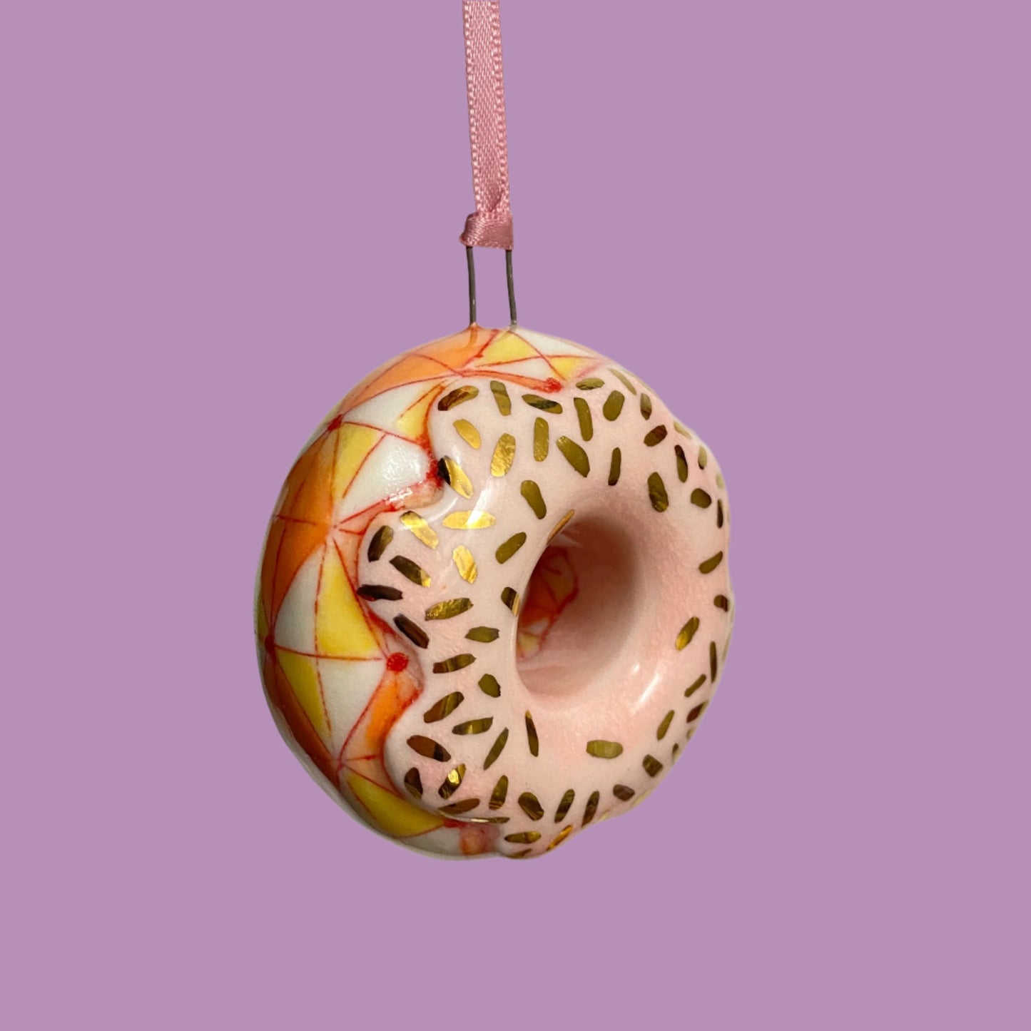 54 Doughnut Ornament